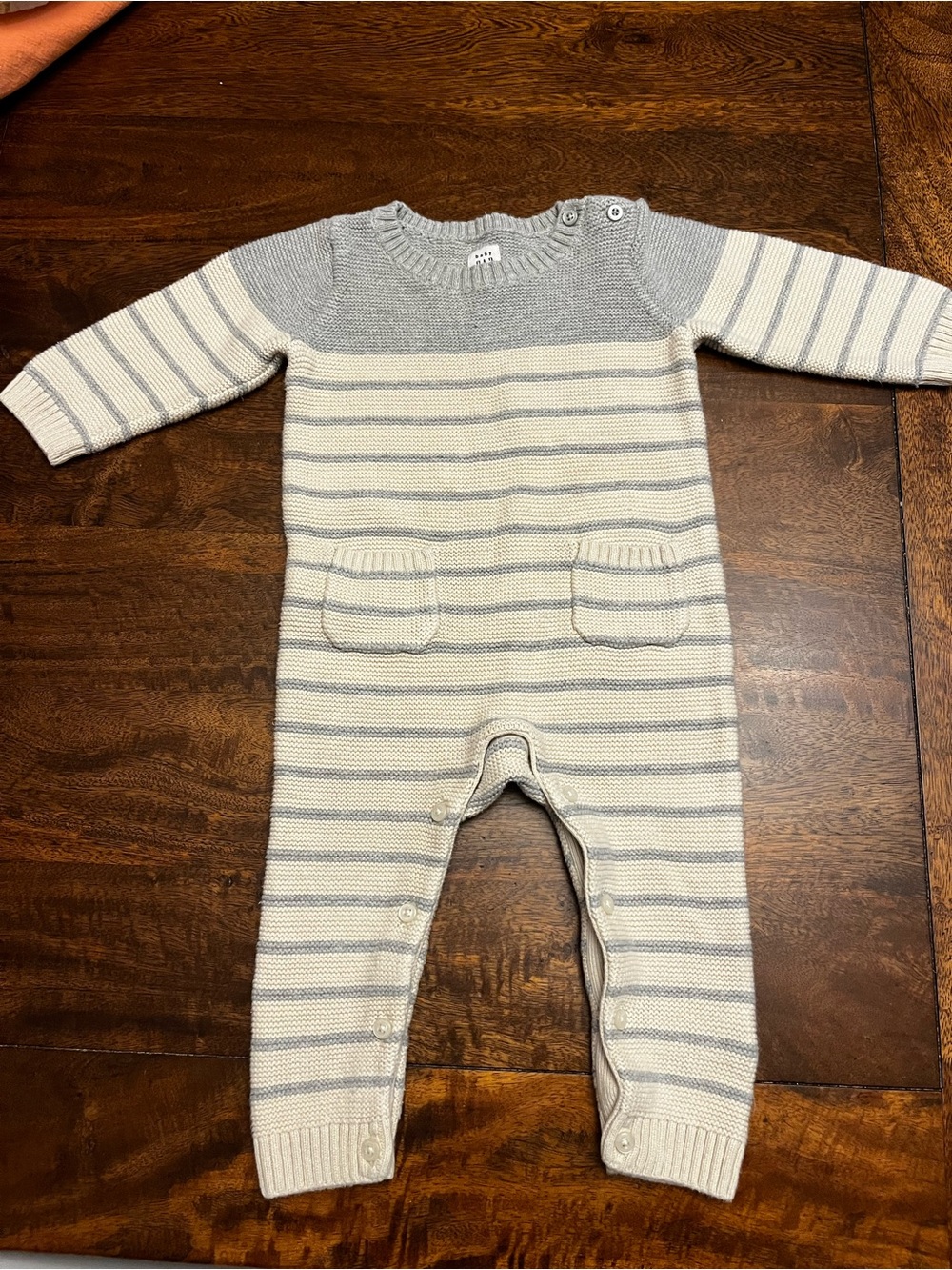 Baby Gap Knit Striped One-Piece 12-18 Months